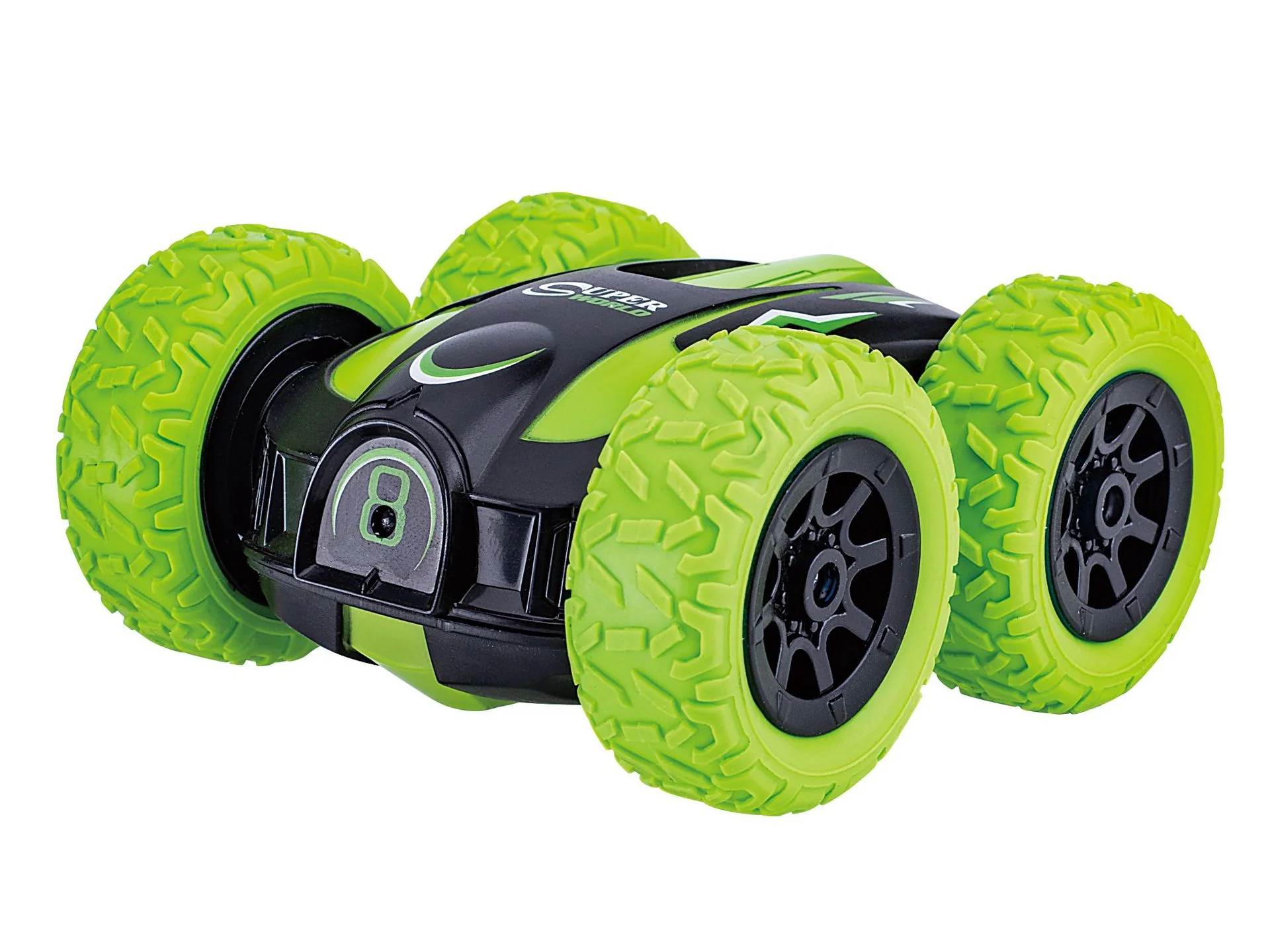 Marcherelle™ – Voiture Tout Terrain Télécommandée avec Rotation 360° et Lumières LED