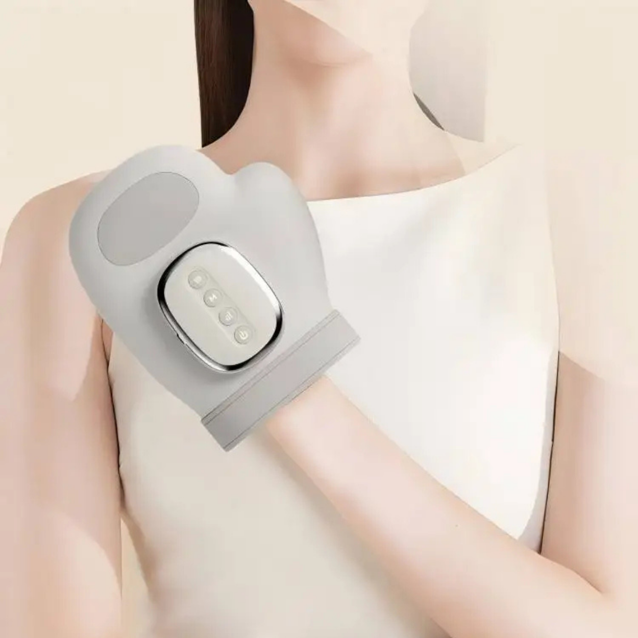 Elektrischer Handmassagegerät mit Wärme zur Gelenkentlastung