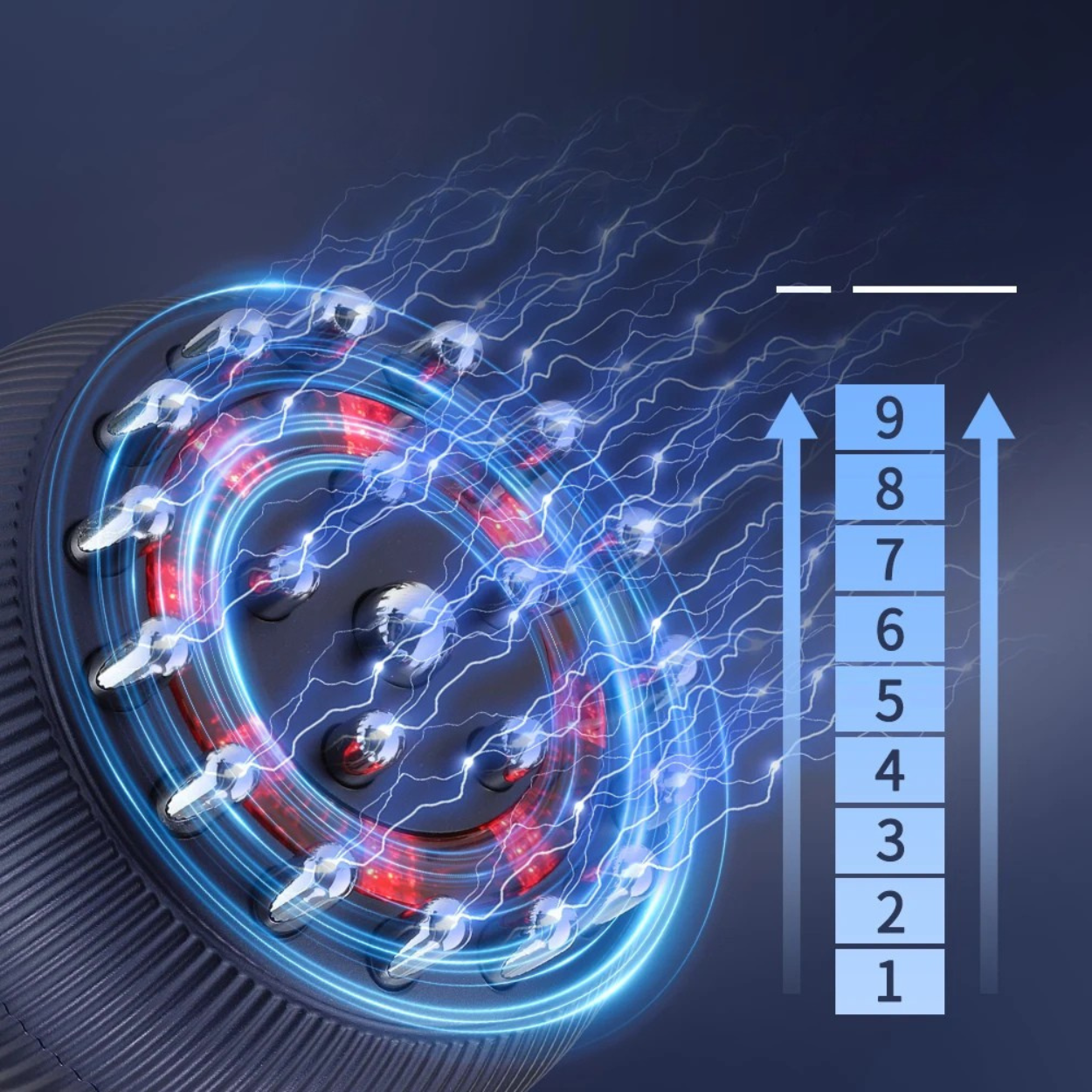 Intelligentes 5-in-1 elektrisches Körpermassagegerät