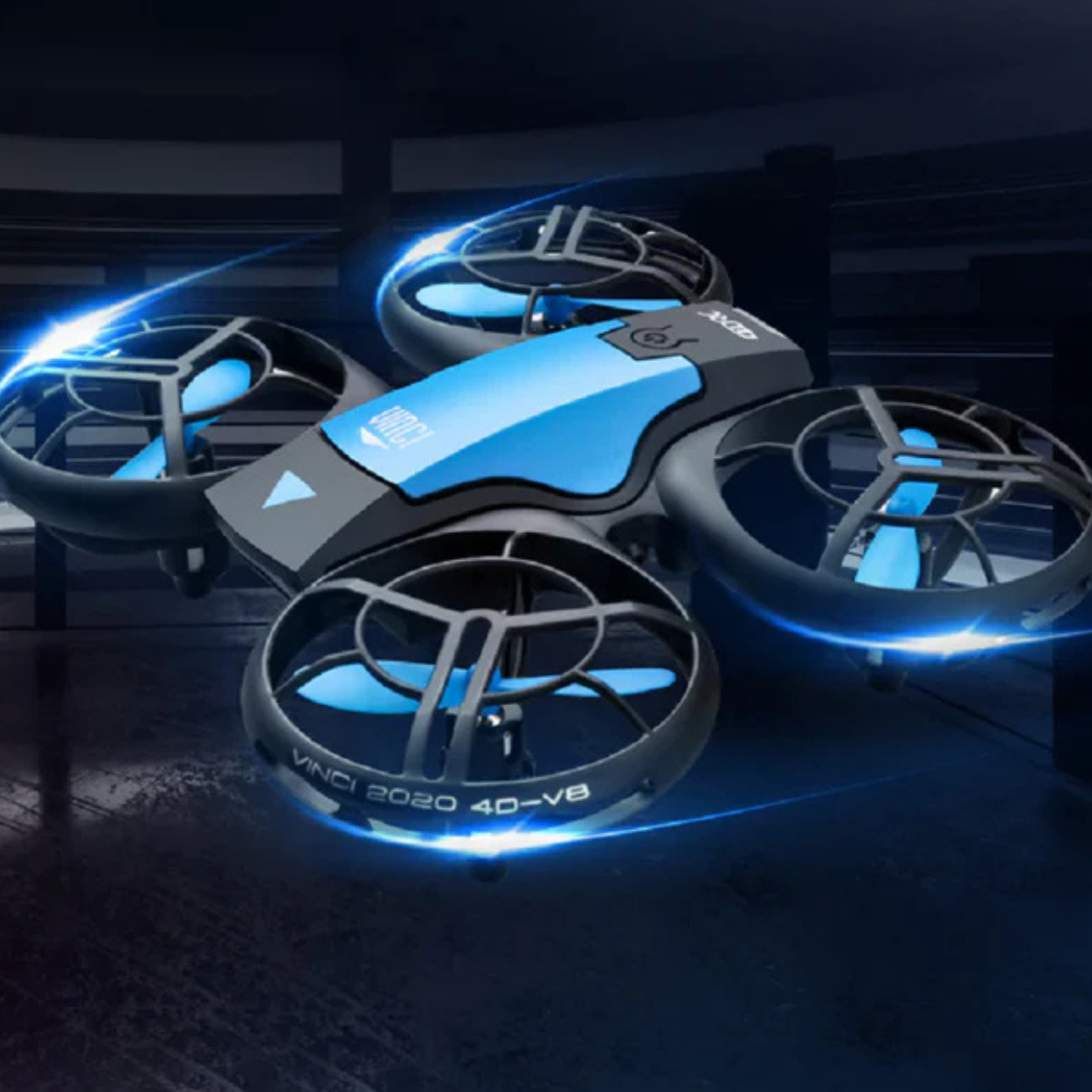 Faltbare 4K WiFi FPV Drohne mit HD-Kamera und Stabilisator