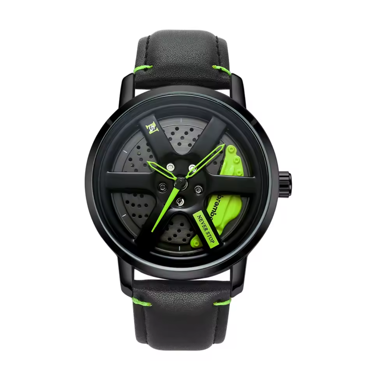 Herren-Sportuhr mit Chronograph und Racing-Design