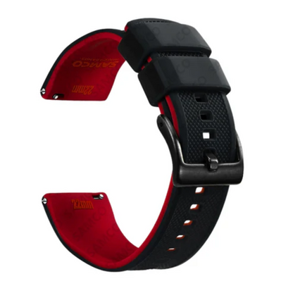 Weiches und widerstandsfähiges Silikonarmband für Uhr