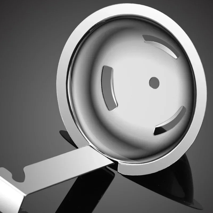 Ergonomischer und praktischer Edelstahl-Eieröffner