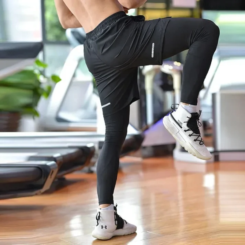 Wasserdichte und atmungsaktive Herren-Laufhose für den Sport