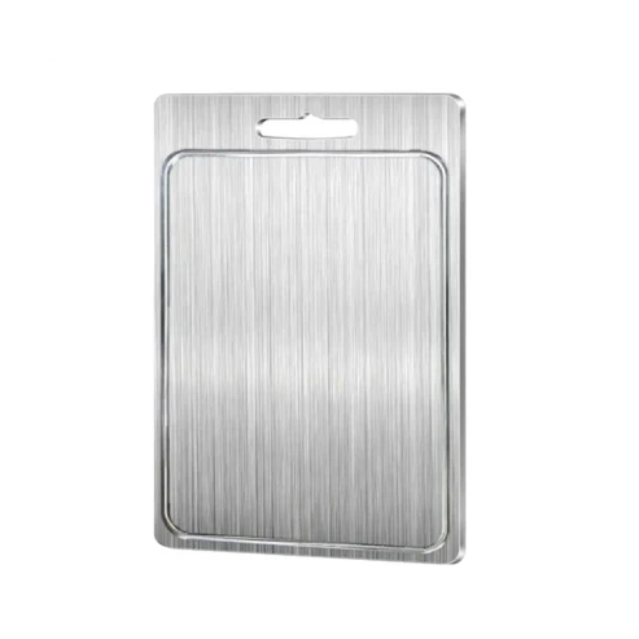 Hygienisches, doppelseitiges Schneidebrett aus Edelstahl für die Küche