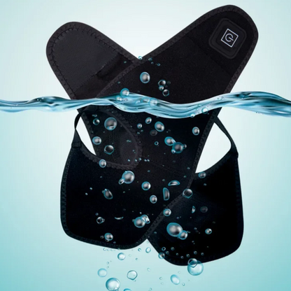 Bequeme beheizbare Hausschuhe für barfuß