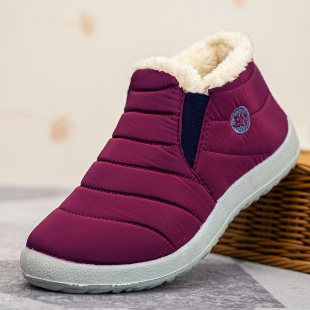 Warme und griffige Winterstiefeletten