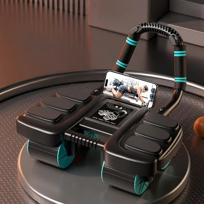 Bauchroller mit automatischer Rückfederung