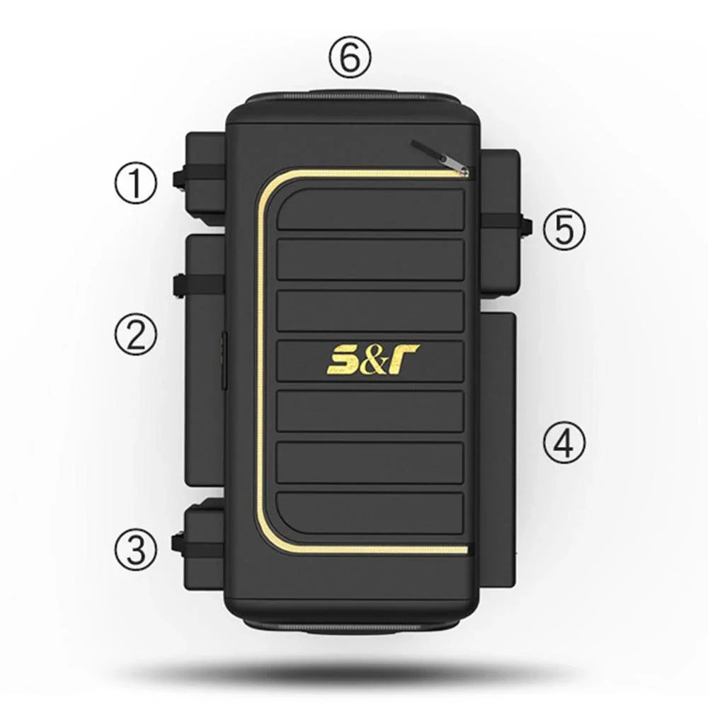 Kompaktes und Leichtes Kofferraumgepäck fürs Auto