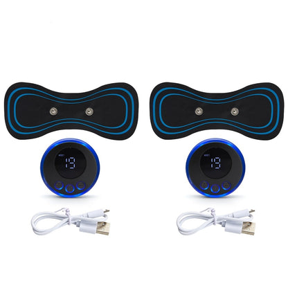 Tragbarer elektrischer Nackenmassierer - Linderer von Nackenverspannungen