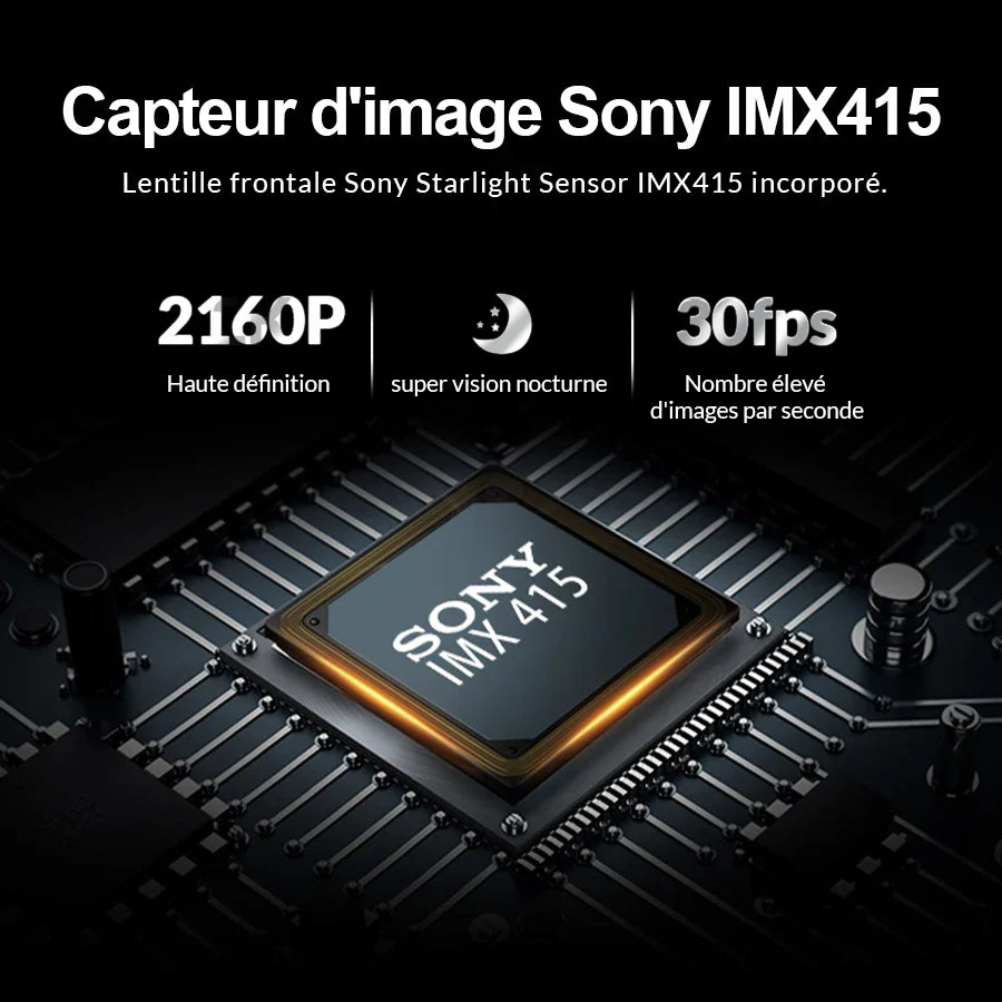 4K-Rückspiegelkamera mit GPS und Aufnahmefunktion