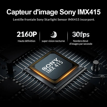 4K-Rückspiegelkamera mit GPS und Aufnahmefunktion