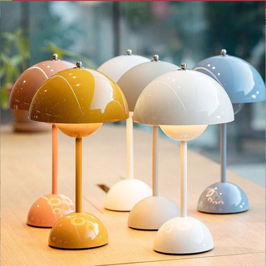 Lampe de Table LED Portative Flowerpot - Santeova