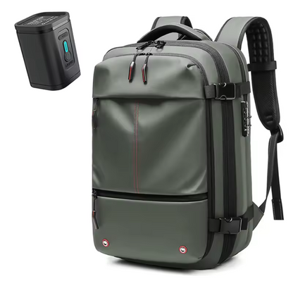 Ultraleichter, wasserdichter Rucksack mit Kompressor