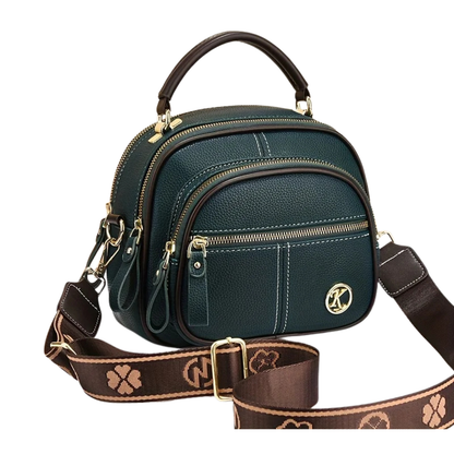 Elegante Damenhandtasche aus Leder mit Schulterriemen