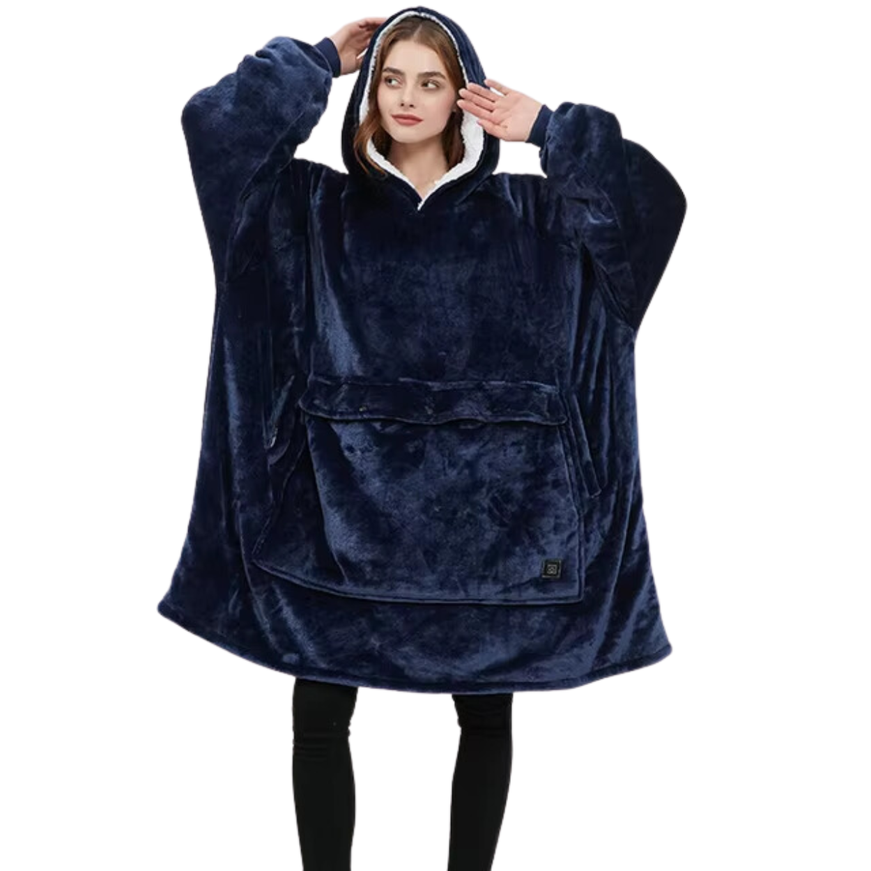 Elektrischer Hoodie mit USB-Heizung