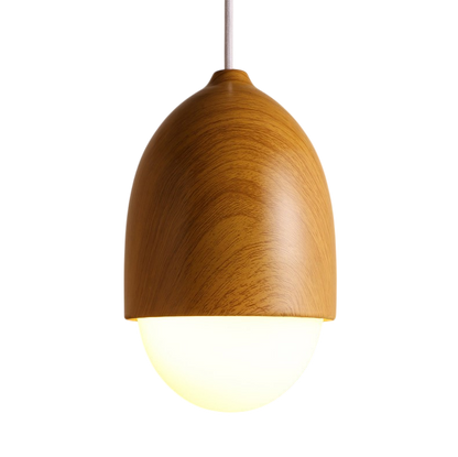 Nordische Chic Holz Hängeleuchte Lumière
