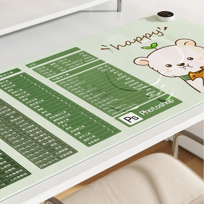 Elektrisch beheiztes Mauspad fürs Büro