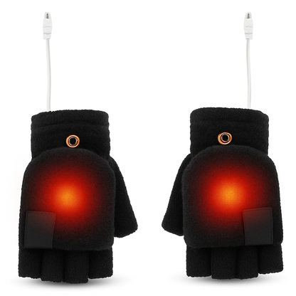 Gants Hivernaux Chauffants Sans Doigts - Foivo