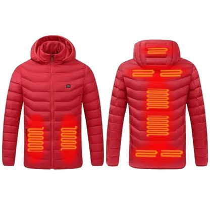 Wendbare elektrische Heizjacke für Damen und Herren