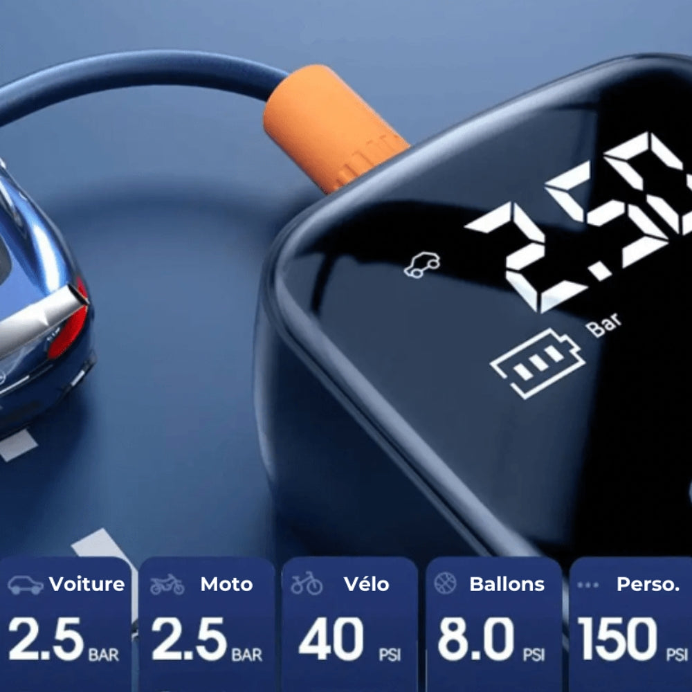 Kabelloser Wiederaufladbarer Tragbarer Luftkompressor