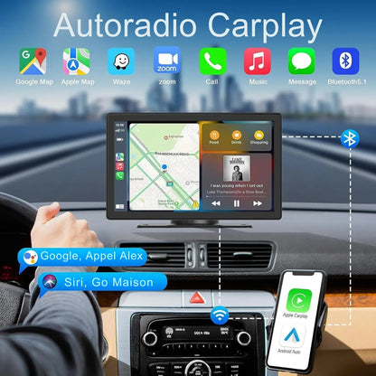 Android Carplay Autoradio mit Touchscreen