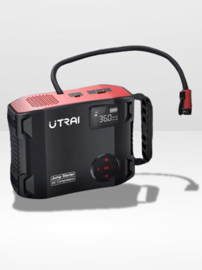 Kompakter und praktischer 4-in-1-Reifenfüller