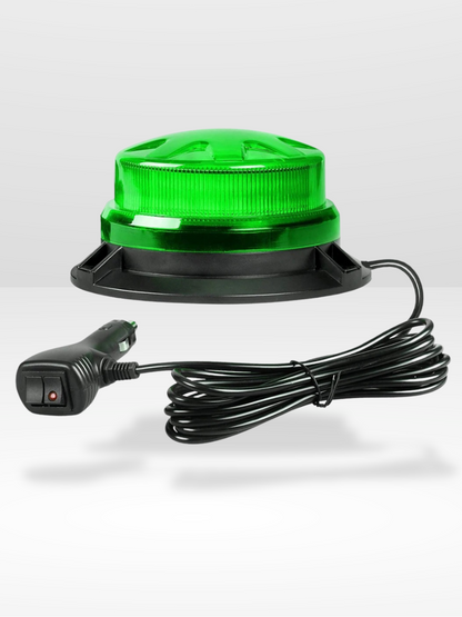 Bunte und animierte LED-Drehlichtlampe
