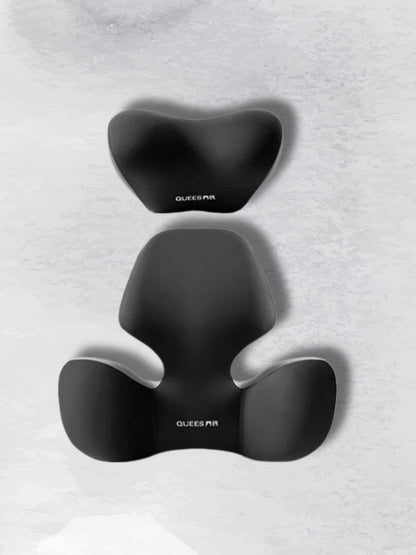 Lendenstützkissen fürs Auto mit Verstellbarer Kopfstütze