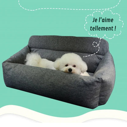 Bequemer und sicherer Autositz für Hunde