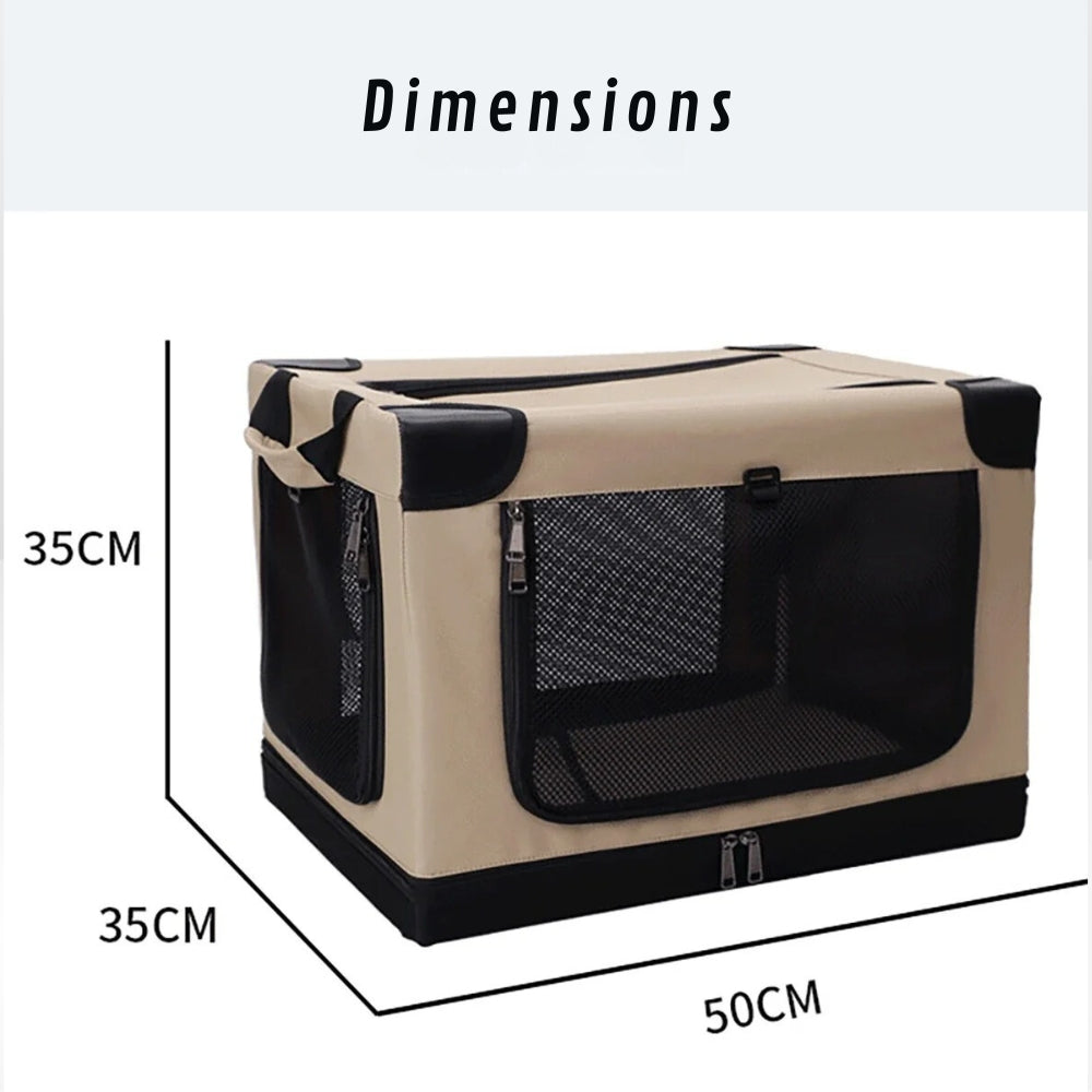 Sichere und bequeme Hundetransportbox fürs Auto