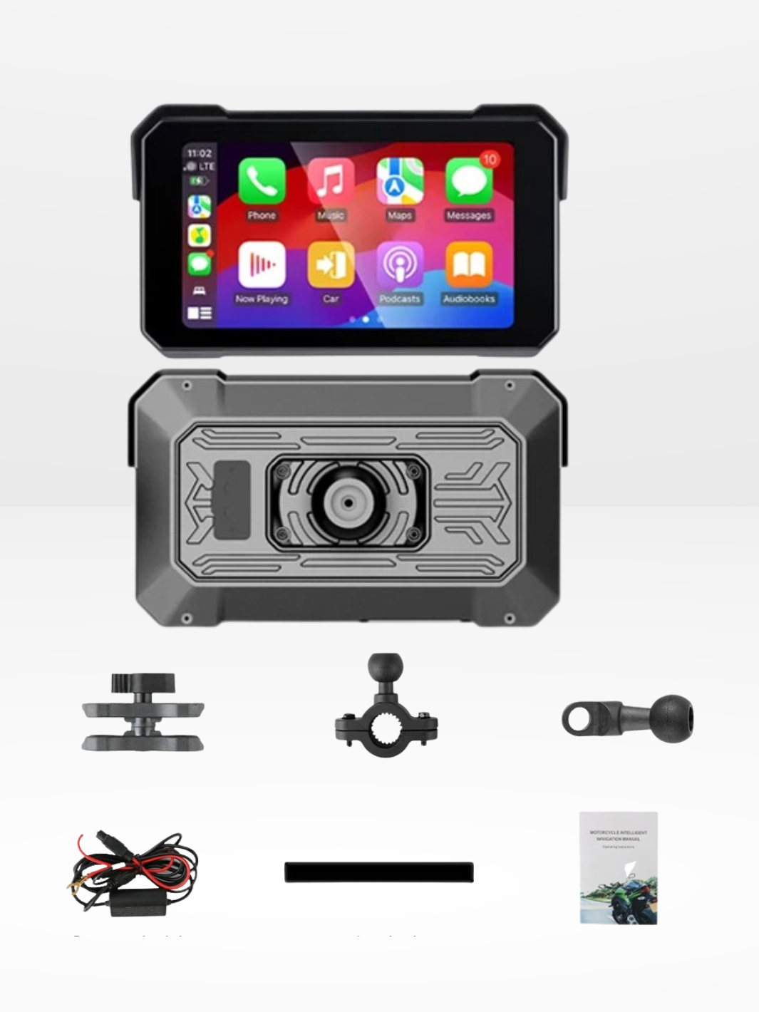 Wasserdichter und Universeller Motorrad-GPS-Bildschirm für CarPlay