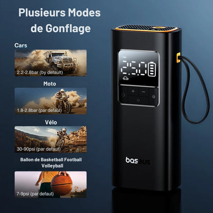 Kabelloser tragbarer Reifenfüller fürs Auto