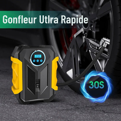 Tragbarer und geräuscharmer Reifenkompressor