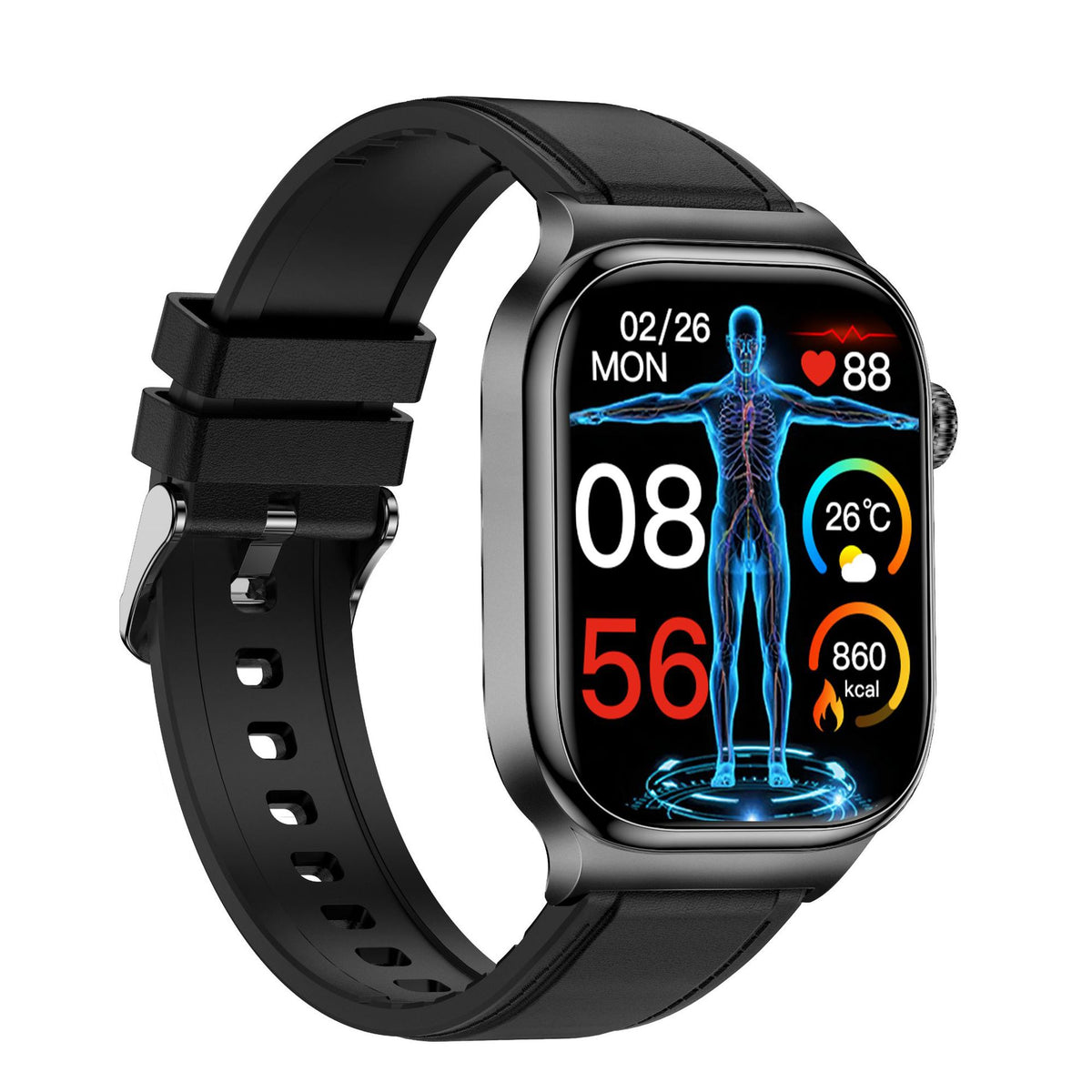 Fortschrittliche Fitness-Smartwatch