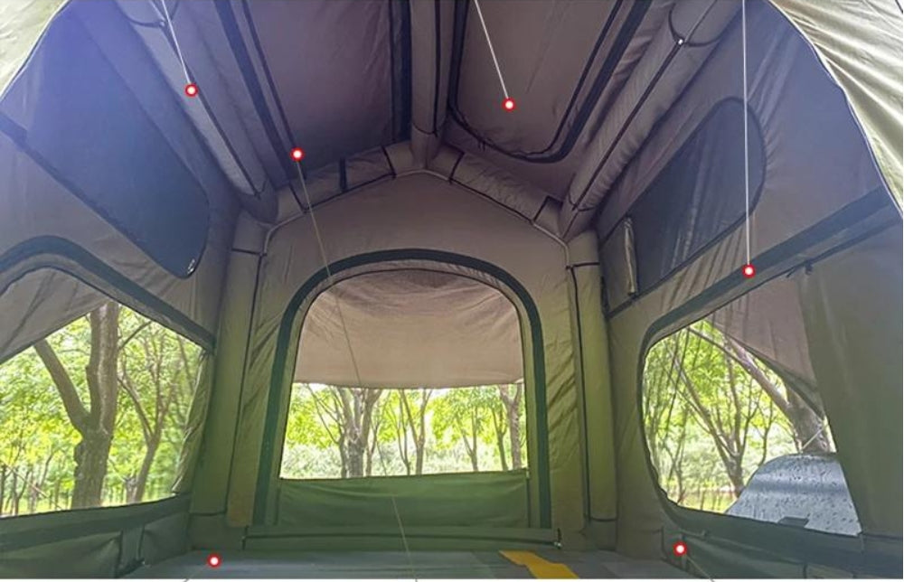 Selbsttragendes Dachzelt fürs Auto