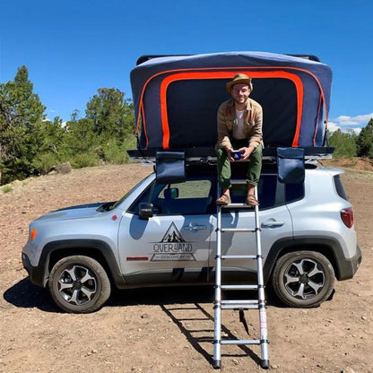 2-Personen-Dachzelt fürs Auto mit Hartschalenverschluss