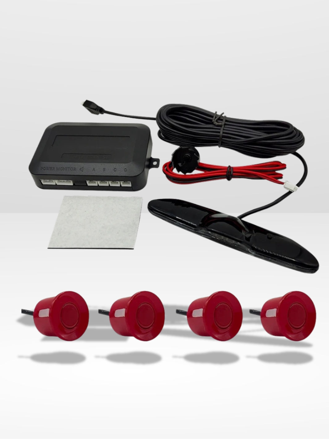 Auto-Rückfahr-Radar mit LED-Anzeige