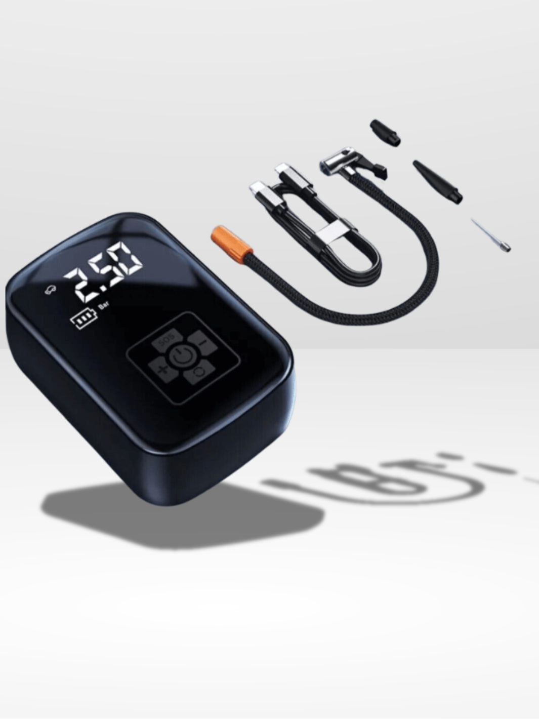 Kabelloser Wiederaufladbarer Tragbarer Luftkompressor