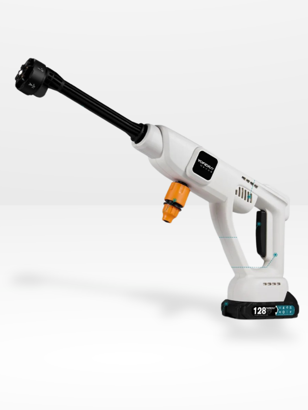 Professioneller tragbarer Hochdruckreiniger 6 in 1