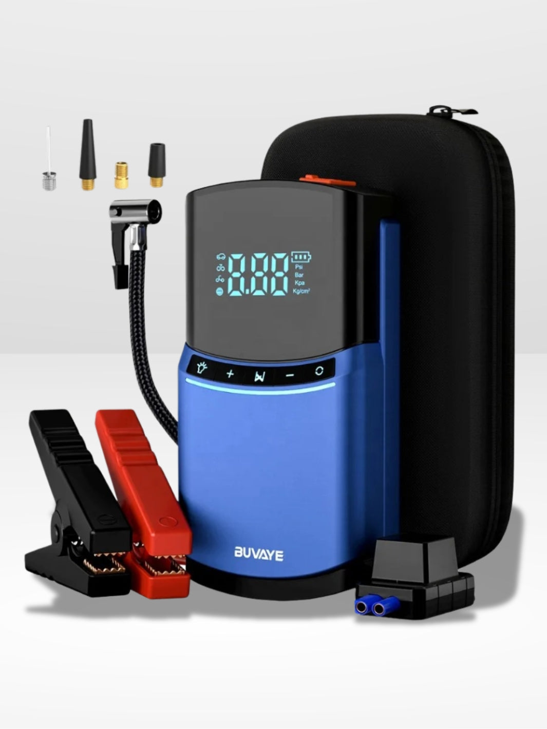 Compresseur et Booster de Batterie Puissant et Compact - Marcherelle