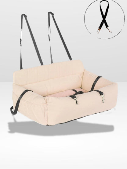 Bequemer und sicherer Autositz für Hunde