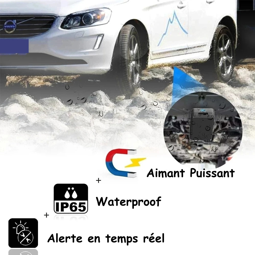 Leistungsstarker GPS-Tracker fürs Auto mit Magnet und 4G-Verbindung