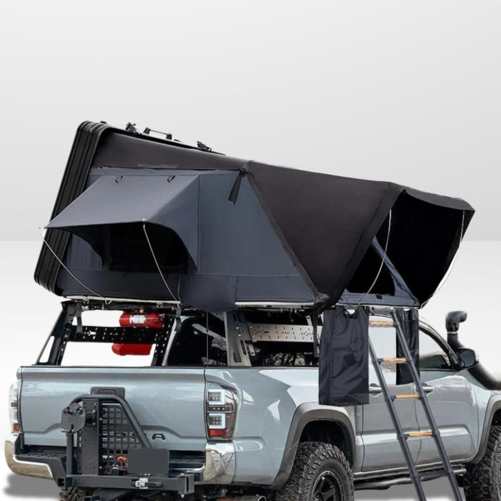 4-Personen-Dachzelt fürs Camping mit dem Auto